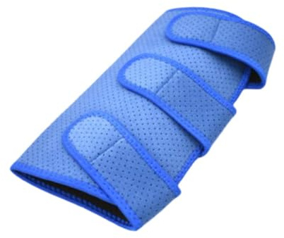 rockible Soporte para pantorrilla, soporte para pantorrilla, funda para pantorrilla, envoltura para pantorrilla para adultos, correr, caminar, deportes, Azul 55.88x28cm