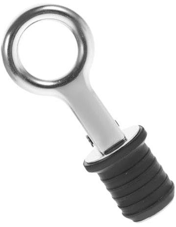 TOYANDONA Edelstahl Boot Ablassstopfen Wasserdichter Drain Plug Für Kajak Kanu Motorboot Yacht Transom Deck Ablassventil Langlebig Und Dicht Mit Robustem Material