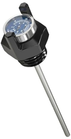 Oljemätstickor Motorcykel Tillbehör Oljemätsticka Termometer För Väg För Glid För Sp&ecial För FLTRXS 2017-2023(Black)