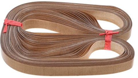 LALADEFIEE Ruban Adhésif sans Jointure Ptfe Haute Température 50 Pcs pour Machine à Sceller Anneau D’étanchéité Isolant Bande Continue pour Scelleuse Sachet Plastique Usage la Cuisine