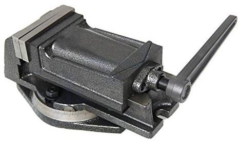 KATSU Morsa da Banco 4 100mm, Base Girevole di Precisione a 360 Gradi, Trapano a Colonna Radiale Tornio e Fresatrice Morsetto per Meccanici e Ingegneri 4021544