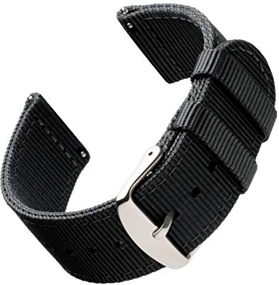 Archer Watch Straps - Premium-Uhrenarmbänder aus Nylon mit Schnellverschluss