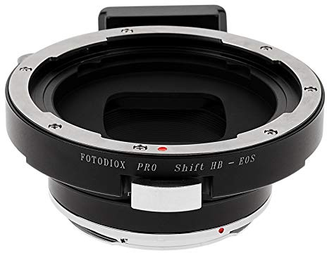 Fotodiox Pro TLT ROKR Tilt/Shift Lens Mount Adapter Compatible with Hasselblad V-Mount Lenses on Canon EOS EF and EF-S Cameras