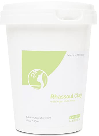 Fatima's Garden Ghassoul mit Kräutern - Detox-Gesichtspuder, 425g