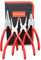 TOOLEAGUE Lot de 4 pinces à circlips - 22,9 cm - Intérieur/externe - Très résistantes - Pour retirer les anneaux de retenue - Pince droite et courbée