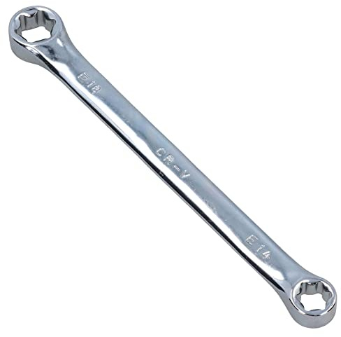 AB Tools E14 x E18 Short Torx E Female Spanner Wrench Star Double Ended Box