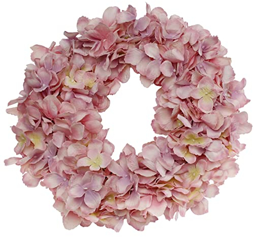 Hortensienkranz Türkranz Tischkranz ca. 30-32 cm rosa/pink