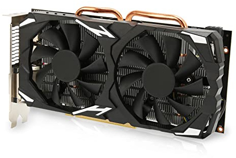 Scheda Grafica Gaming, Scheda Grafica 580 8 GB GDDR5 Supporto a 256 Bit 8K 16 PCI Express 3.0 2 Ventole di Raffreddamento Scheda Grafica di Gioco