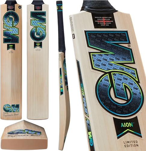 Gunn & Moore Aion 404, Mazza da Cricket Gioventù Unisex, Naturale, Harrow Size-Player Height 163-168 cm