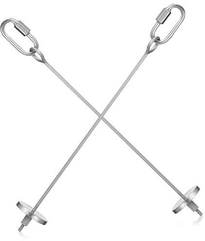 CIYODO 2stücke Edelstahl Vogel Spieße Für Käfige Vogel Futter Für Obst Und Gemüse Für Papageien Sittiche Und Kleine Vögel Leicht Zu Installieren