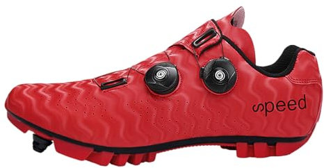 Yummsion MTB-Schuhe, Fahrradschuhe, für Herren und Damen, atmungsaktiv, Mountainbike, MTB, Rennrad, MTB, atmungsaktiv, Mountainbike-Schuhe, Indoor-Heimtrainer