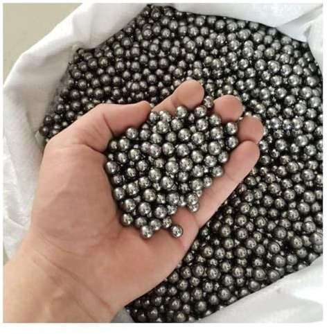 2mm, 3mm, 4mm, 5mm, 6mm, 7mm, 8mm, 10mm Stahlkugeln, Präzisionsrunde glatte Kugel aus Edelstahl für Schleudern/Jagdzubehör(3mm 100pcs)