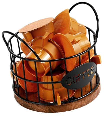 EXHUMKY Organizador De Cesta De De Espresso Soporte Para Cesta Organizador De Mesa