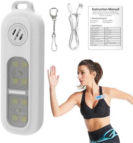 Alarme Lumières Sécurité Rechargeables USB
