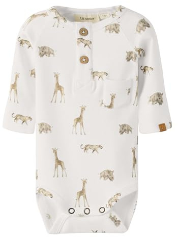 Lil' atelier baby män Nbmgayo Elm Ls Slim Body Lil Noos, Coconut milk, Numeric_56, Kokosnötmjölk, numeric_56
