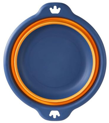 ANKROYU Discpan pliable pliable pain d'évier espace de sauvegarde du bassin de lavage pour la cuisine Camping RV en plastique durable avec crochet suspendu (L)