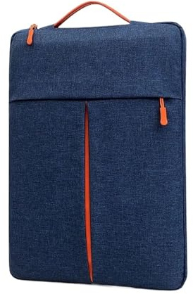 13-15 Inch Laptop Handbag Ultrabook Sleeve Case Notebook Computer Cover Shockproof Business Pouch(Dark Blue,15-16 inch)