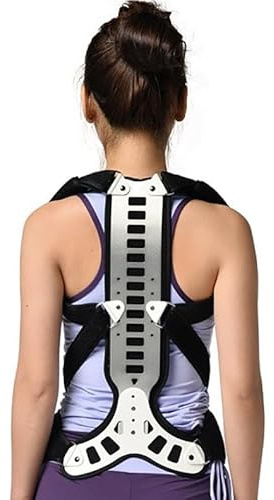 Rücken Geradehalter, Verstellbare Rückenstützgürtel Haltungskorrektur Damen Herren, Haltung Korrektur Gurt, Back Posture Corrector, Haltungstrainer Rückengurt - Rückenstütze (M)