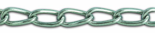 Chapuis LVBG1 Geschweißte gedrehte Kette - Verzinkter Stahl - 24 kg - Durchmesser 2 mm - Länge 2,5 m