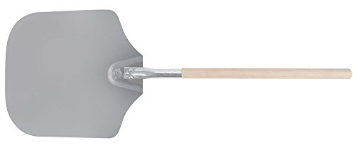 American Metalcraft 3714 37 Aluminum Pizza Peel with 21 Wood Handle, 14 x 16 Large Blade