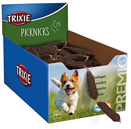 Trixie Premio Picknicks Würste 8 cm - 200 Stück, Sorte: Geflügel