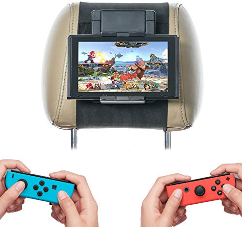Schalter Autohalterung, TFY Auto Kopfstützenhalterung für Spielmaschine Nintendo Switch