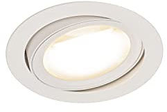 SLV Deckeneinbauleuchte OCULUS DL MOVE/LED Spot, Fluter, Deckenstrahler, Deckenleuchte, Einbau-Leuchte, Innen-Beleuchtung / 11.0W 780lm weiß dimmbar, 1004669