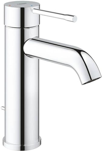 GROHE Einhand-Waschtischbatterie Essence S-Size · Mittelstellung kalt chrom
