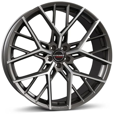 Borbet Felge BY 8.5x19 ET45 5x112 titan polished matt BY 85945112572,5TPM
