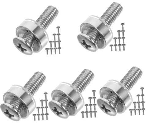 DOITOOL 250piezas De Montaje De Inoxidable Tuercas Enjauladas Para Gabinetes De Servidor Paquete De Instalación y Resistente