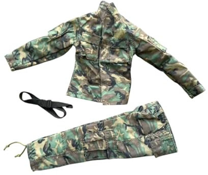 Perfeclan 1/6 Skala Männliche Uniform Anzug Puppe Kleidung Dekoration Pretend Spielen Spielzeug Szene Foto Prop Outfit Kostüm für 12 Zoll Figur körper