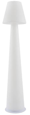 Lucande LED Gauri dimmbar (spritzwassergeschützt (Modern) in Weiß (1 flammig,)