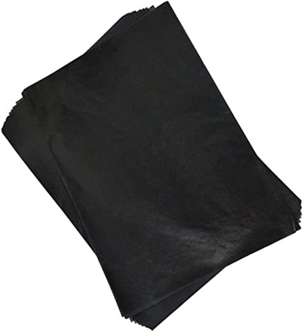 CIMAXIC 100stücke Transferpapier Transparentpapier Graphit Kohlepapier Malerei Carbon Beschichtetes Papier Schwarz