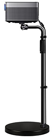 HXZJUIKL Projector Stand Projector Mount Stand Projector Floor Stand Height From 33Inch To 55Inch Floor Stand With 360 Degree Rotating Adjustable Height Projector Bracket Mount
