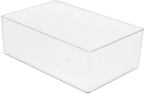 HOLIDYOYO Transparente Hamsterbadewanne aus Acryl Leichte Wiederverwendbare Sandbadebox für Kleine Haustiere und Meerschweinchen für Zuhause und Tierladen