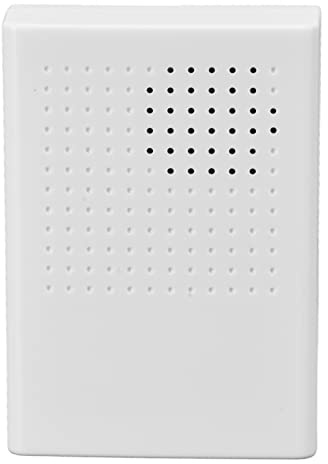 Campanello elettronico cablato 12V, suoneria Dingdong classica, pulsante campanello per porta in ABS con suono forte 90 dB con installazione semplice, nessuna batteria richiesta