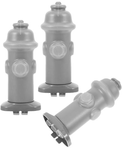 TOYZFRIENDY Colonna per Addestramento Urinatoio per Cani Maschi Set da 3 in Plastica Facile da Installare Accessorio per Animali Domestici Uso Interno e Addestramento