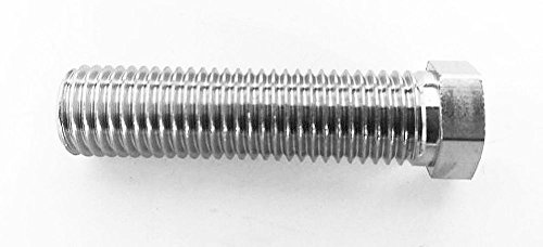 Keenberk - Hohlschraube für Siebkorbventile - universell passend für Ventil-Abläufe mit 1,5 und 3,5 Zoll - 45 mm Länge - M12 x 1,5 mm
