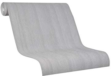 marburg Tapete Anthrazit Uni für Schlafzimmer Wohnzimmer oder Küche Made in Germany 10,05 x 0,53m Avalon 31637
