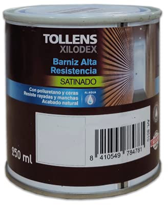 Barniz Alta Resistencia Al Agua Satinado Interior 250 Ml (Roble Americano 508)