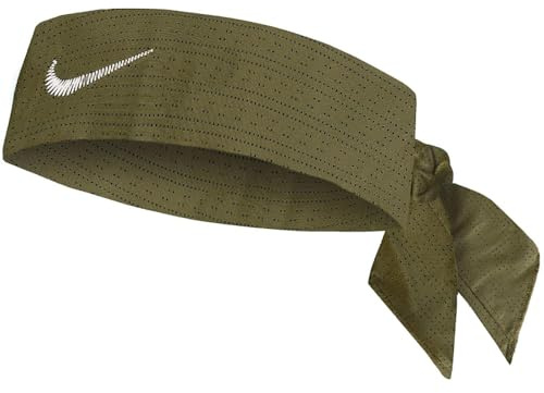 Nike M Dri-Fit Head Tie Terry Stirnband aus Polyester und Elasthan in der Farbe