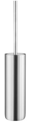 blomus WC-Bürste -MODO- | Farbe Edelstahl matt | Material: Edelstahl, Kunststoff, Silikon | Maße: 9 x 9 x 48,6 cm | Design: Nina Thöming