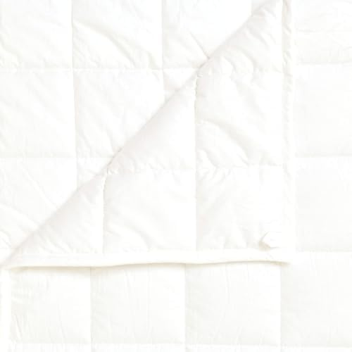 Anew Sleep - Gewichtsdecke Kind - Weiß - 100 x 140 cm - 3 kg - Therapeutische Schwere Decke für Schlafkomfort - Anti-Stress Bettdecke für Kinder - Hergestellt aus hochwertigen Materialien
