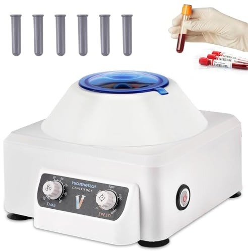 YUCHENGTECH Centrifugeuse de Laboratoire 10mlx6 0-4000 tr/min 0-60 Min