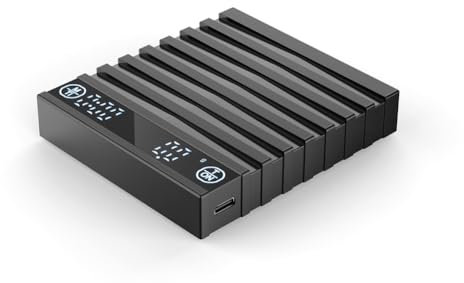 Feriany - Báscula de café digital con pantalla LED, temporizador profesional y precisión electrónica, accesorios de cocina para, capacidad de 2 Kg/0