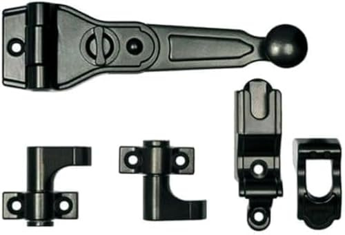 Kit Base AGB per Spagnoletta a 1 o 2 Ante | Sistema di Chiusura per Infissi in Legno o Alluminio | Diversi Modelli | AERREGI (Kit Base UNICA AGB per Spagnoletta a 1 e 2 Ante)