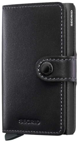 Secrid Wallets Miniwallet Original Powder 10 cm - Black