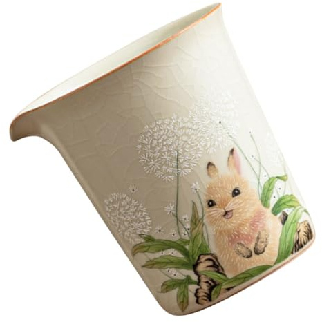 FUNNETOYU Pot à Lait Céramique Pichet à Lait Crémier Pour Table Pichet Tardif à à Sirop