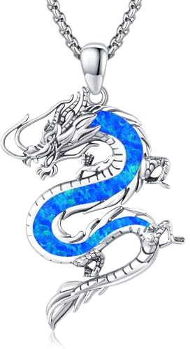 PARYFO Wikinger Anhänger Halskette für Männer und Frauen Mjölnir Schmuck | Keltischer/Drache/Bären/Triquetra/Wolf Anhänger Wikinger Schmuck Geschenk für Weihnachten Geburtstags Geschenke