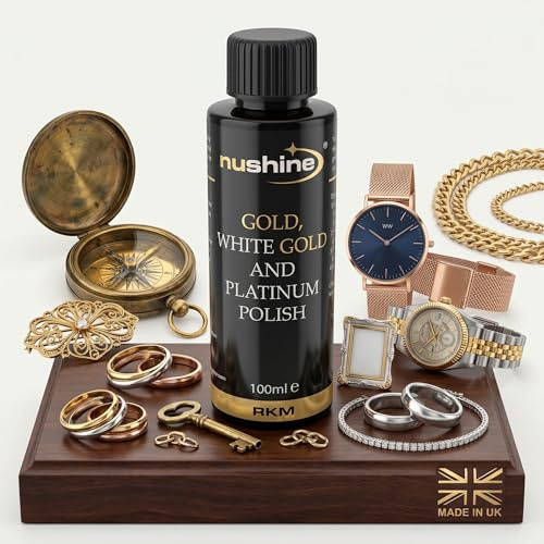 Nushine Gold Polish – Reinigungsmittel Gold 100 ml